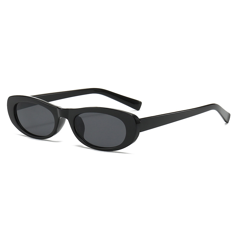 Sunglasses Cat Eye - แฟชั่นแว่นตากันแดดทรงแคทอายผู้หญิงใหม่แบรนด์หรูขนาดเล็กแว่นตากันแดดสีดำแว่นตาผู้หญิงเทรนด์แว่นตาทรงสี่เหลี่ยม UV400