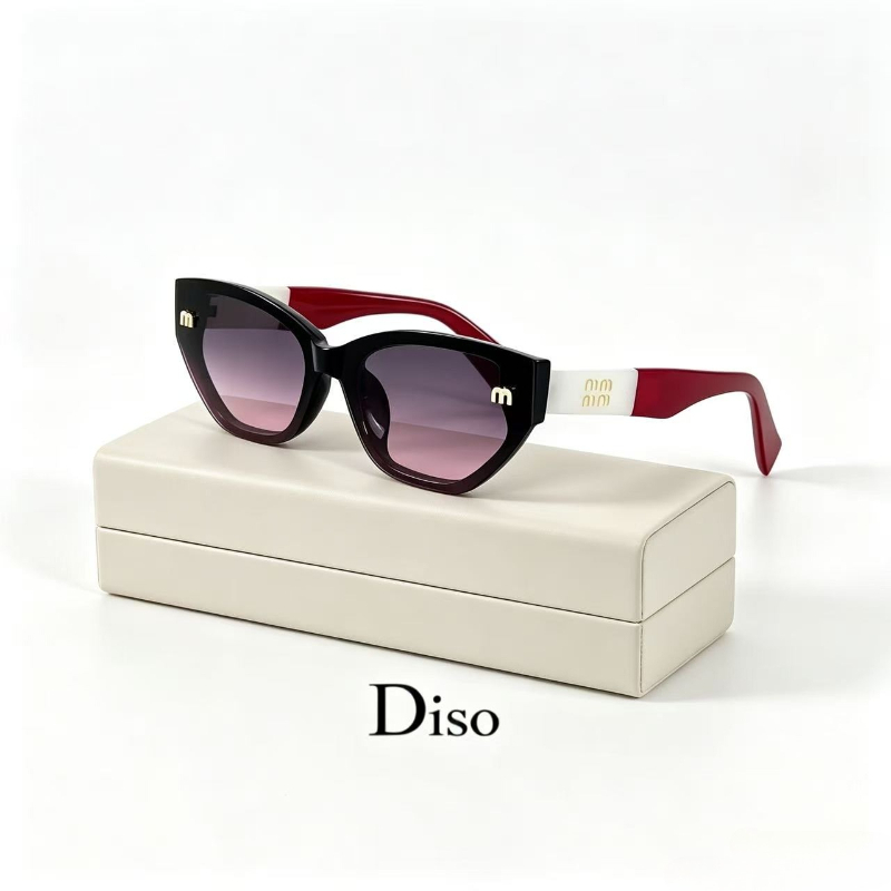 Sunglasses Cat Eye - แว่นกันแดดทรงแคทอายรุ่นใหม่ปี 2026 สไตล์อินเทอร์เน็ตเซเลบริตี้ ดีไซน์ย้อนยุค แว่นกันแดดผู้หญิงสุดฮิต ป้องกันรังสียูวี