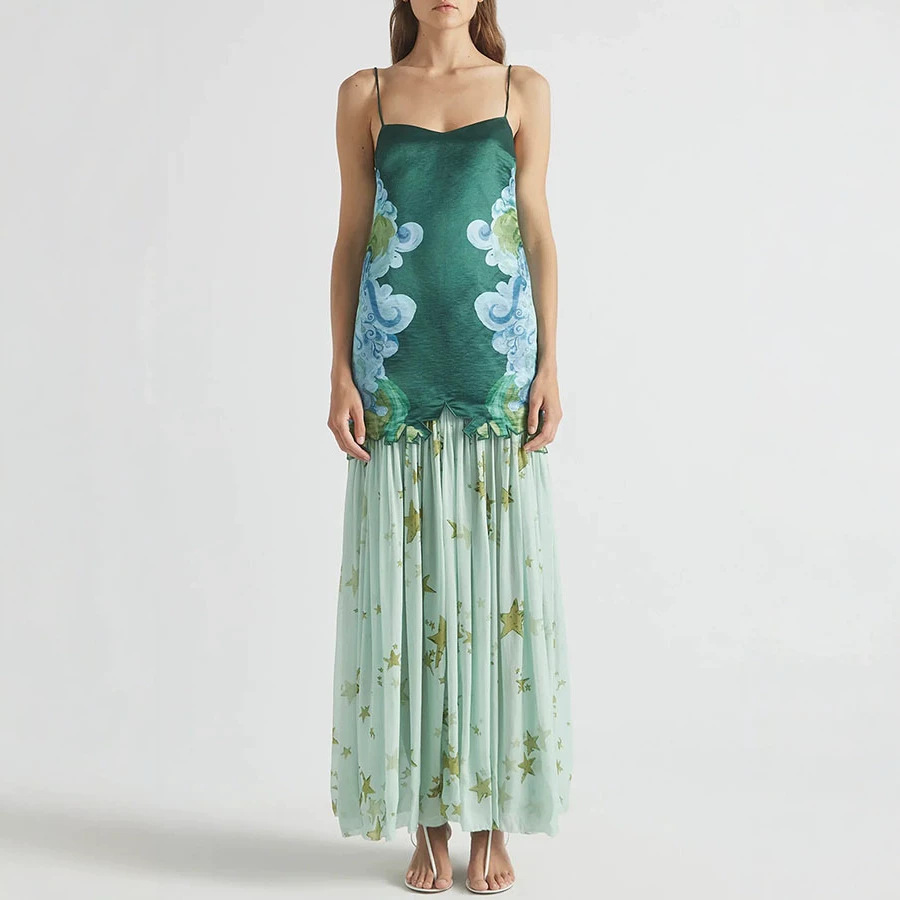 Midi Skirt Floral - ชุดกระโปรง 2 ชิ้นสำหรับผู้หญิง Shpmishal รุ่นปี 2026