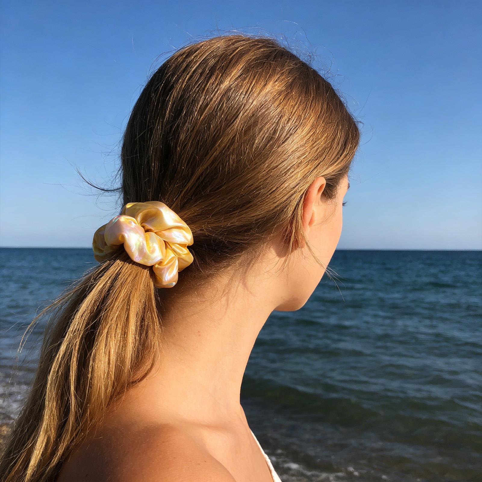 ยางรัดผมแบบนุ่มพร้อมกระเป๋าซิป - Headband Summer Knit บทวิจารณ์และราคา