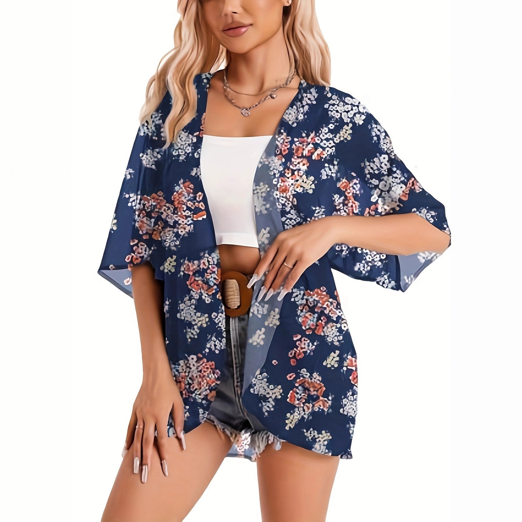 ชุดว่ายน้ำผู้หญิง 2025 คาร์ดิแ - Kimono Sheer Floral บทวิจารณ์และราคา