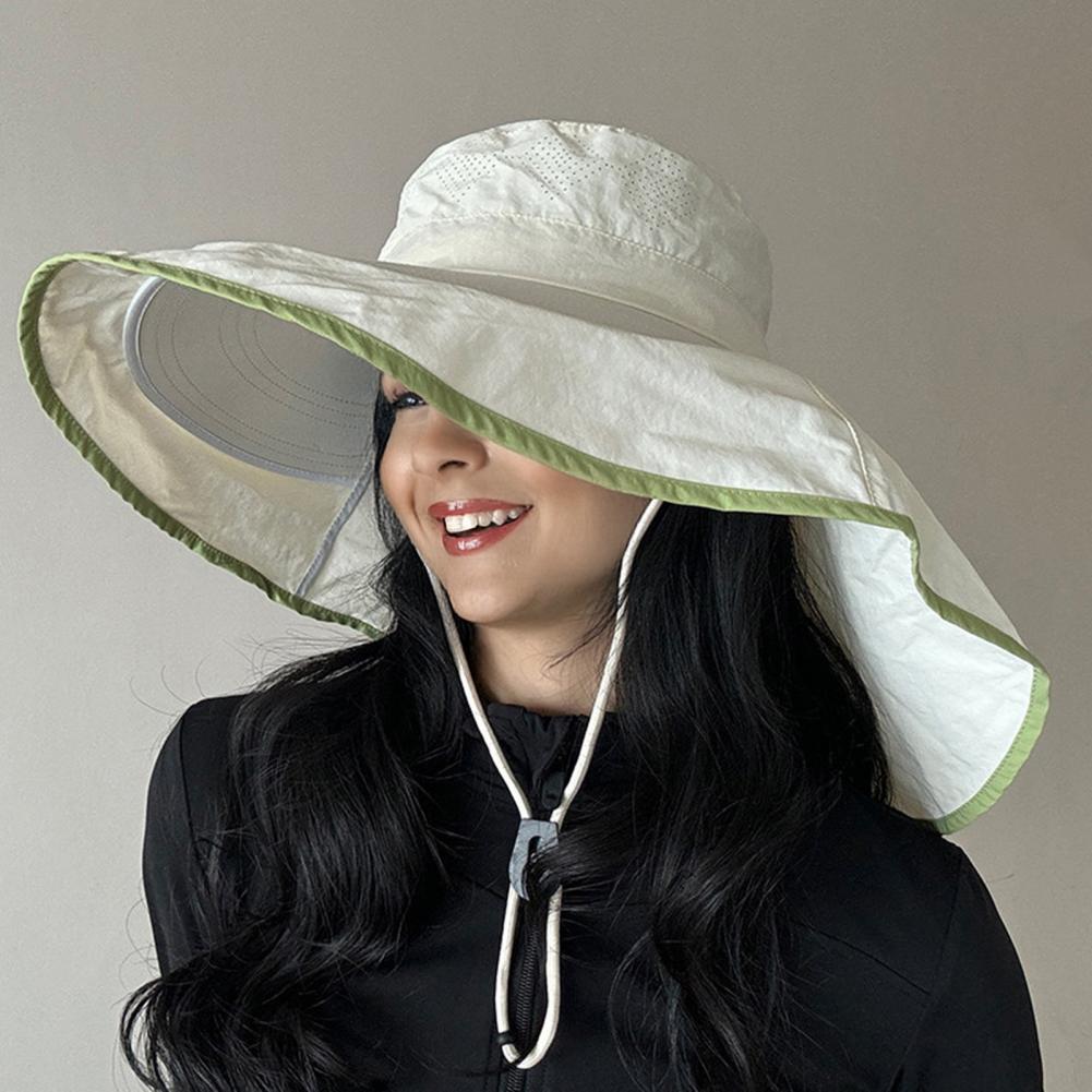 หมวกป้องกันใบหน้าแบบเต็มใบ หมว - Hat Floppy Wide บทวิจารณ์และราคา