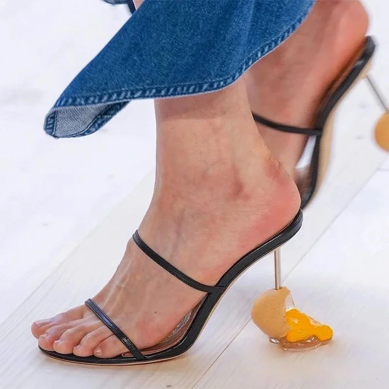 ฤดูร้อน Strappy รองเท้าแตะเปิด - Sandal Strappy Heeled บทวิจารณ์และราคา