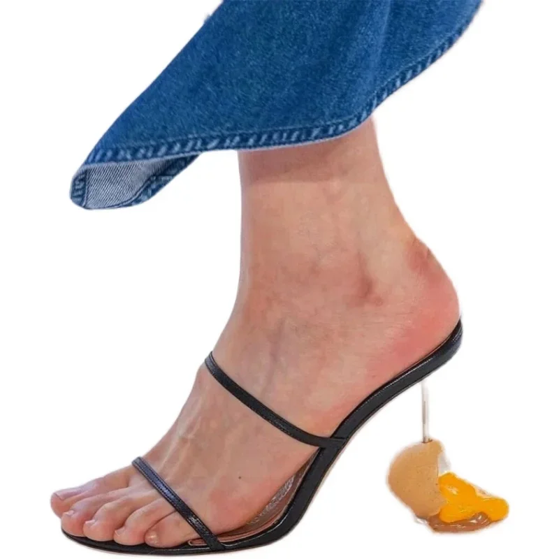 ฤดูร้อน Strappy รองเท้าแตะเปิด - Sandal Strappy Heeled บทวิจารณ์และราคา