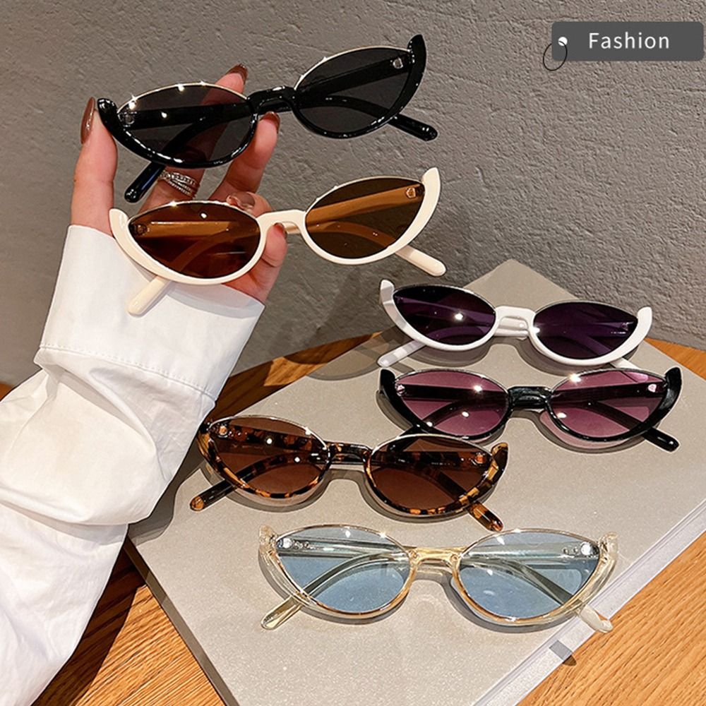 แฟชั่นผู้หญิงผู้ชายแว่นกันแดดท - Sunglasses Cat Eye บทวิจารณ์และราคา