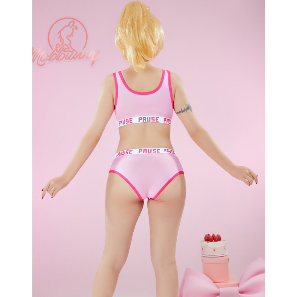 Mobbunny เสื้อกล้ามกีฬารุ่นพีช - Bralette Triangle Set บทวิจารณ์และราคา