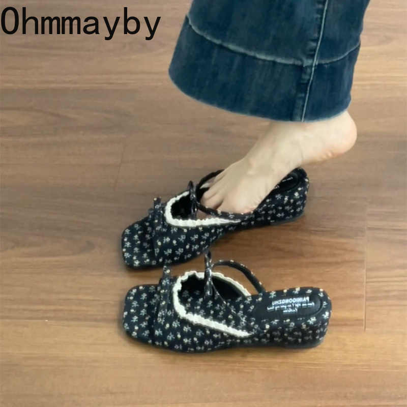 รองเท้าส้นเตารีดลายดอกไม้สำหรั - Romper Floral Print บทวิจารณ์และราคา