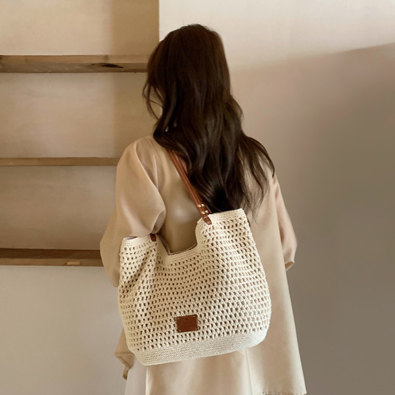 กระเป๋าโท้ทสานชายหาดสำหรับผู้ห - Tote Bag Beach บทวิจารณ์และราคา