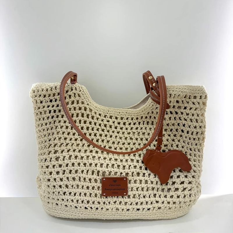 กระเป๋าโท้ทสานชายหาดสำหรับผู้ห - Tote Bag Beach บทวิจารณ์และราคา
