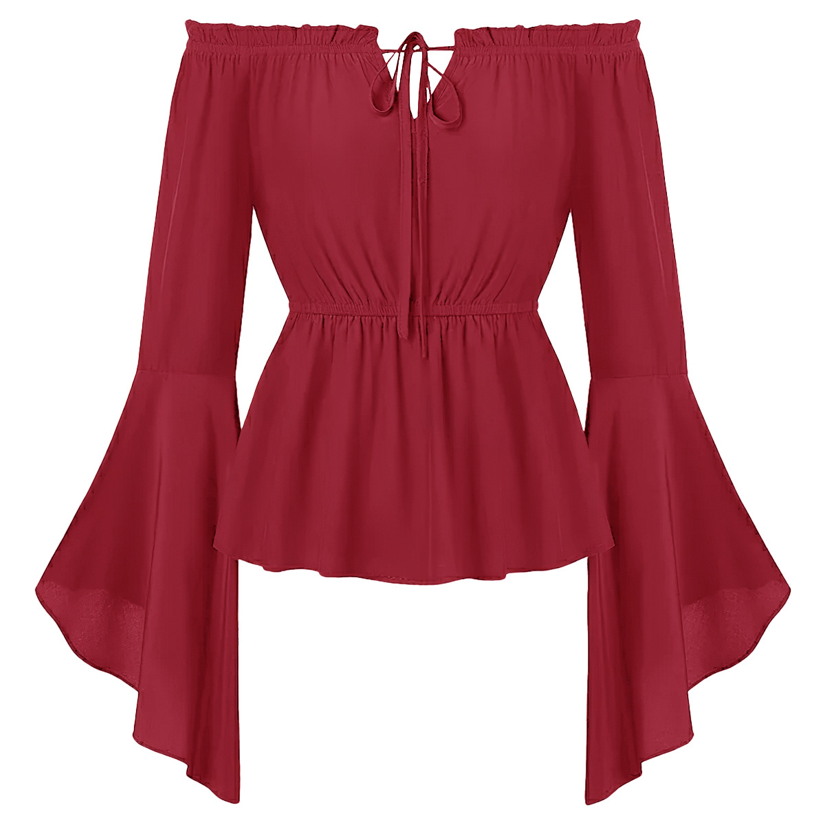 เสื้อคลุมสไตล์ยุคกลางแบบเปิดไห - Blouse Off Shoulder บทวิจารณ์และราคา