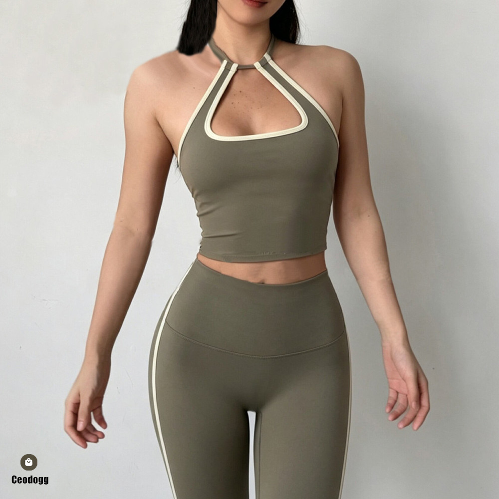 เสื้อชั้นในกีฬาแบบผูกคอสำหรับผ - Bralette Triangle Set บทวิจารณ์และราคา