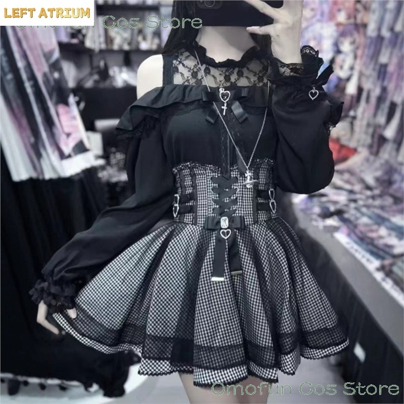 ชุดเดรสโลลิต้าสไตล์ญี่ปุ่น แบร - Blouse Off Shoulder บทวิจารณ์และราคา