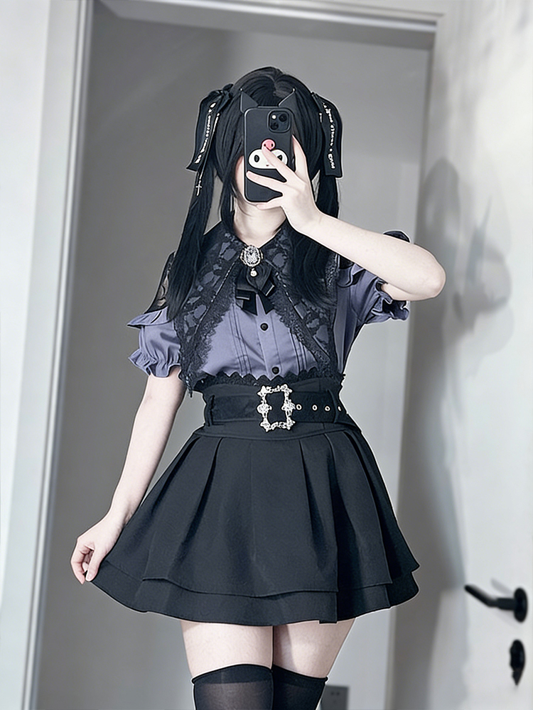 เสื้อสไตล์โกธิคเปิดไหล่และกระโ - Blouse Off Shoulder บทวิจารณ์และราคา