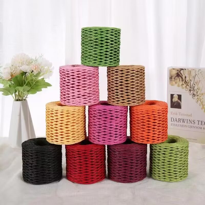 เส้นด้าย Raffia 190g, เส้นด้าย - Crochet Bag Raffia บทวิจารณ์และราคา