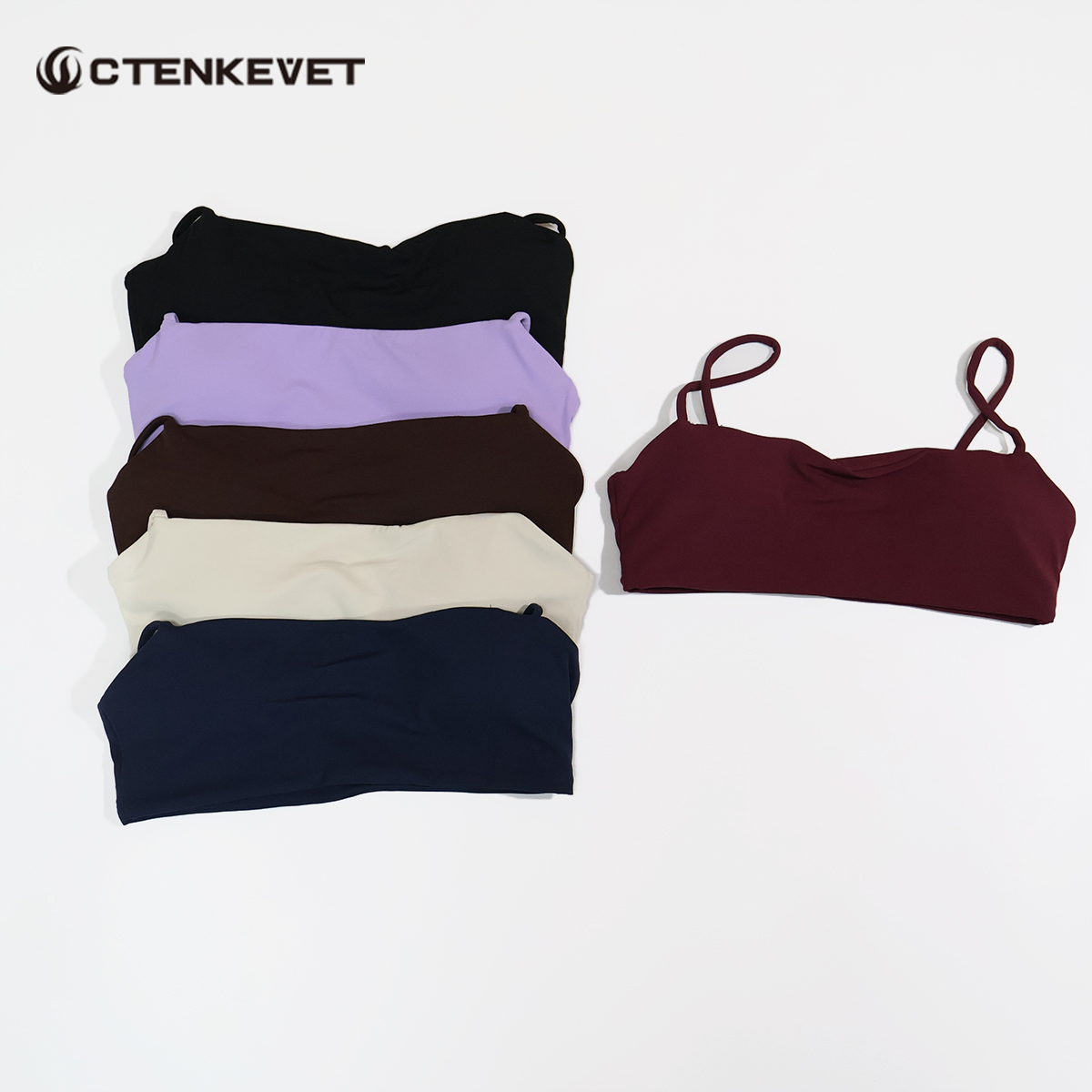 Ctenkevet บราโยคะแห้งเร็วรุ่นใ - Crop Top Crochet บทวิจารณ์และราคา