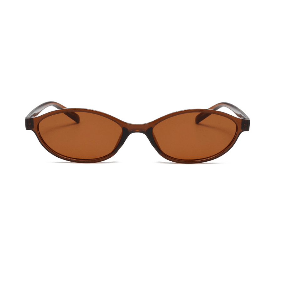 แว่นกันแดดทรงรีแฟชั่นเรียบง่าย - Sunglasses Cat Eye บทวิจารณ์และราคา