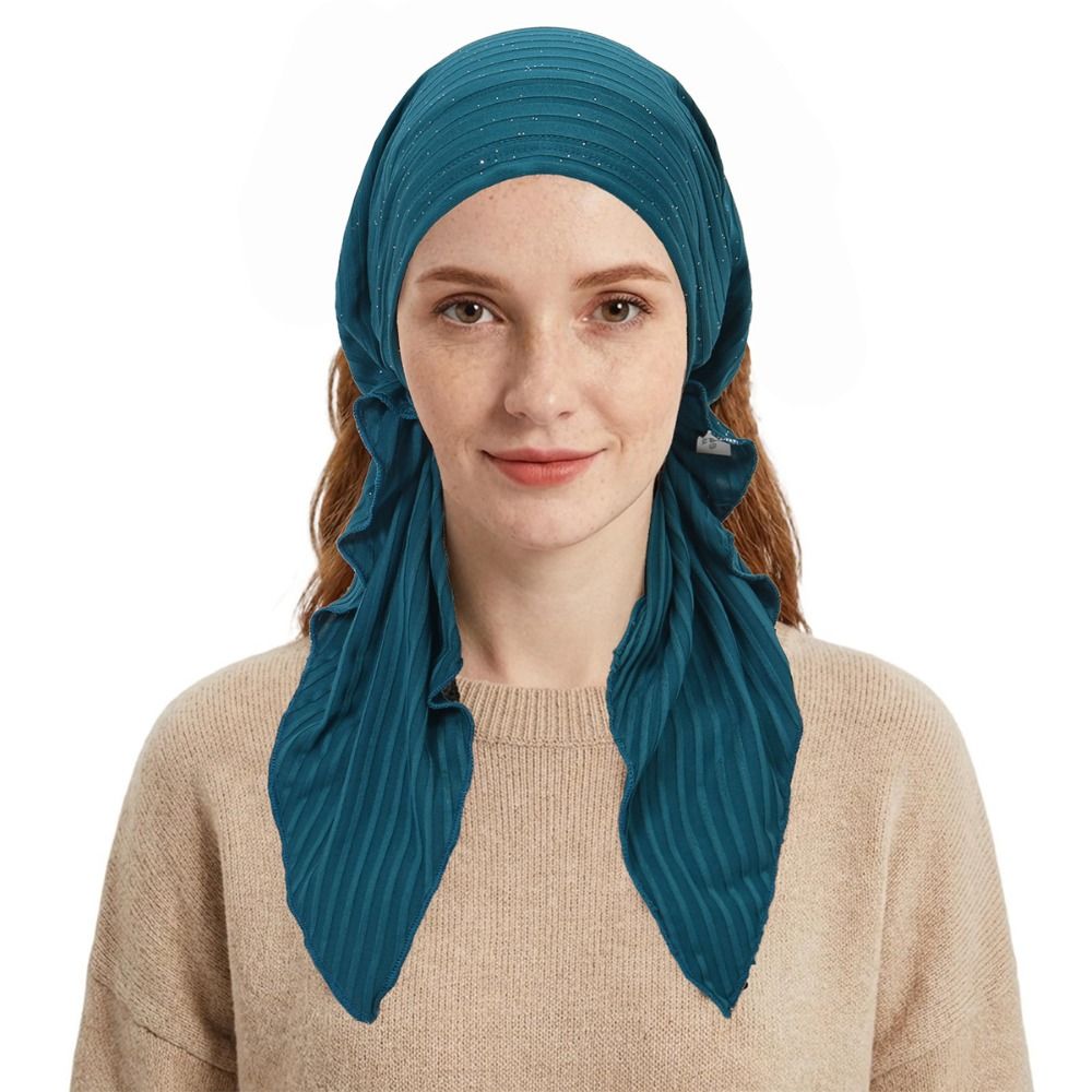ผ้าโพกหัวแบบผูกสำเร็จรูป ผ้าถั - Headband Summer Knit บทวิจารณ์และราคา