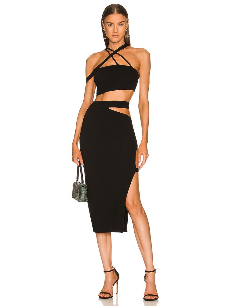 ผู้หญิงผ้าพันแผลชุด2022ฤดูร้อน - Crop Top Crochet บทวิจารณ์และราคา