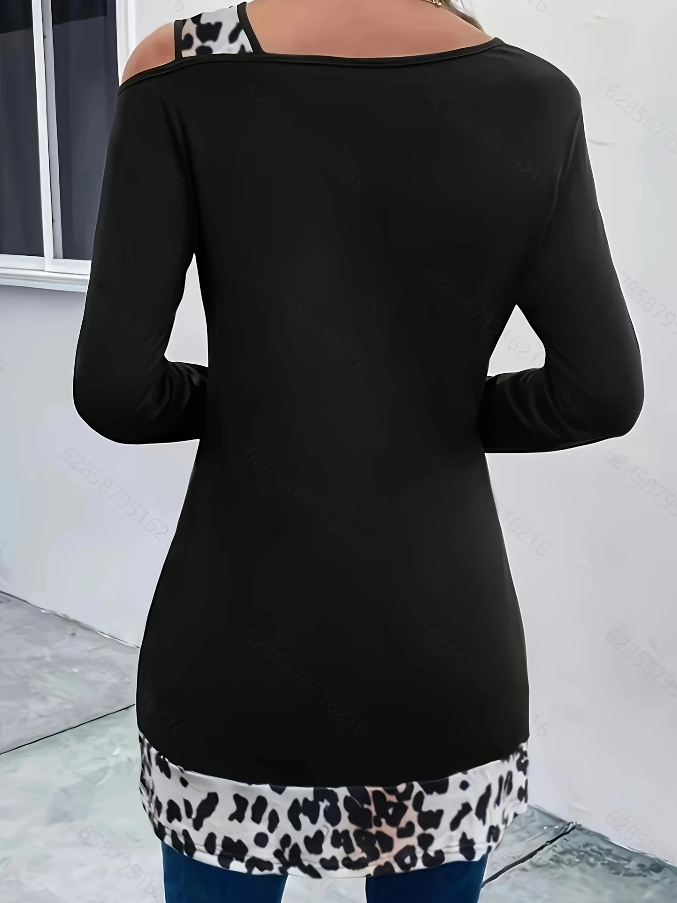 Plus ขนาด 1XL-5XL ผู้หญิงแฟชั่ - Blouse Off Shoulder บทวิจารณ์และราคา