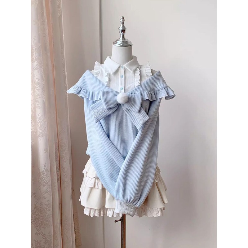 ชุดเซ็ต 2 ชิ้นสไตล์สาวหวานน่าร - Blouse Off Shoulder บทวิจารณ์และราคา