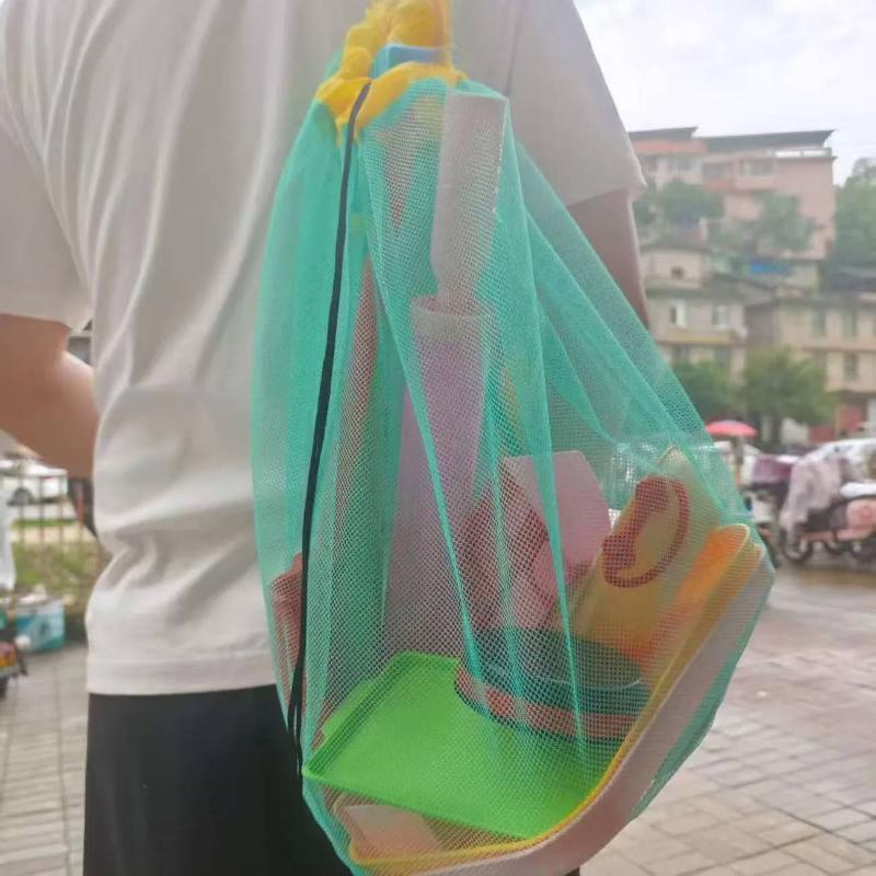กระเป๋าเก็บของชายหาดแบบตาข่ายพ - Tote Bag Beach บทวิจารณ์และราคา
