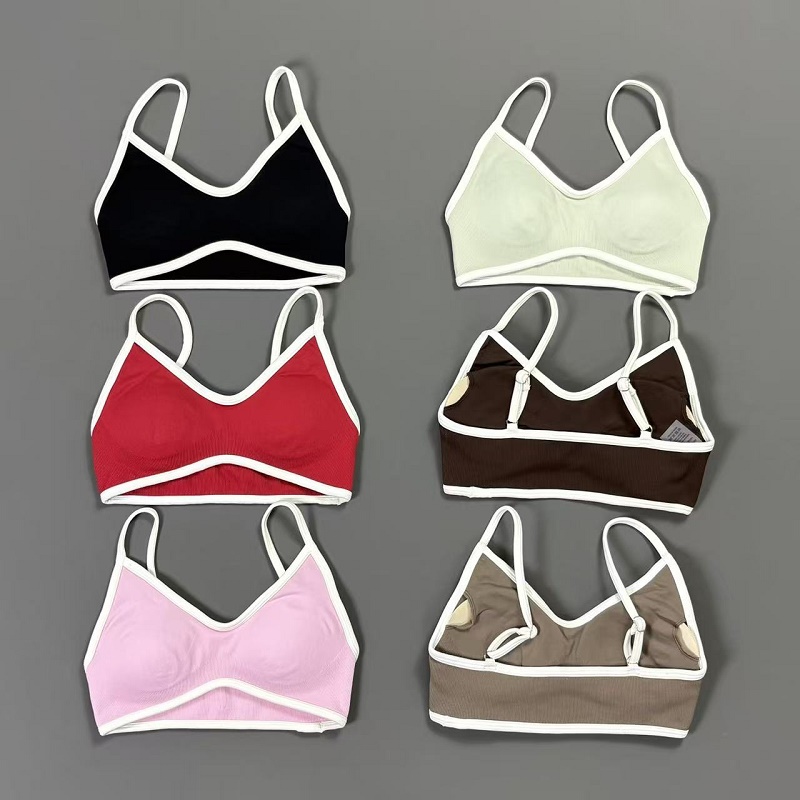 เสื้อชั้นในโยคะแบบมีสายรัดคอวี - Crop Top Crochet บทวิจารณ์และราคา