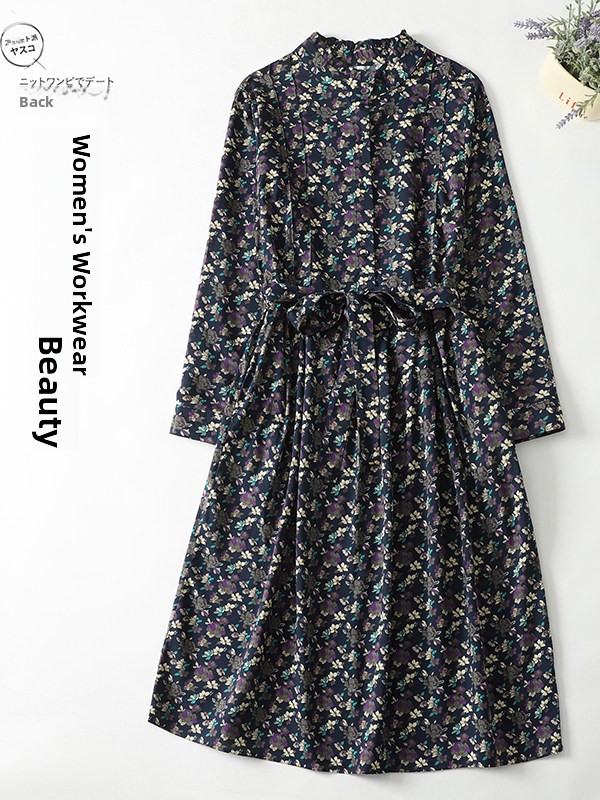 เดรสทรงเอพิมพ์ลายดอกไม้สุดหรูส - Midi Skirt Floral บทวิจารณ์และราคา