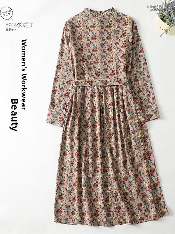 เดรสทรงเอพิมพ์ลายดอกไม้สุดหรูส - Midi Skirt Floral บทวิจารณ์และราคา