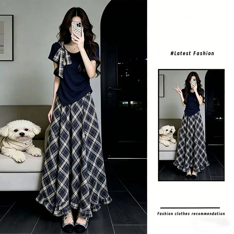 ชุดเซ็ตสองชิ้นสำหรับผู้หญิง ฤด - Blouse Off Shoulder บทวิจารณ์และราคา