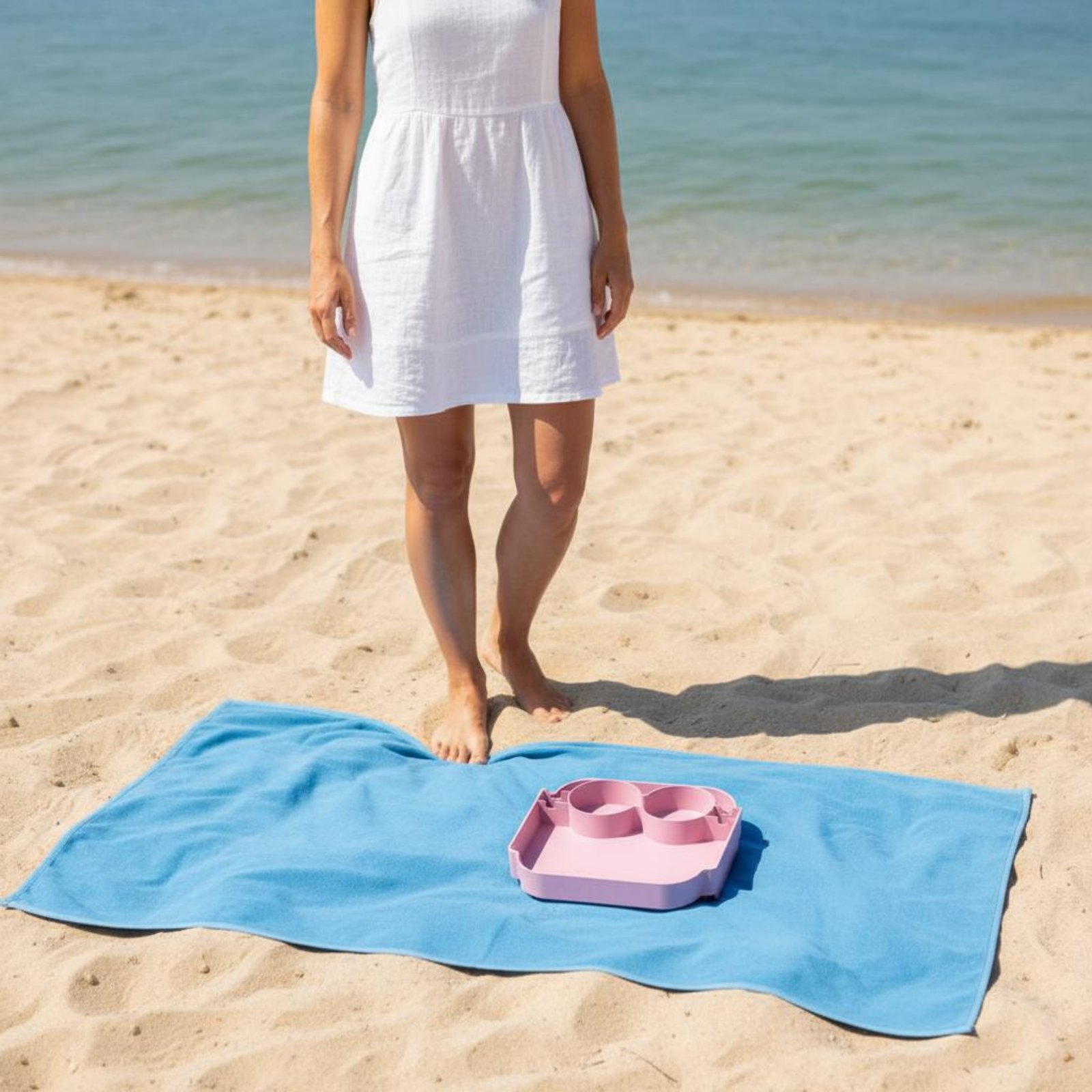 ถาดใส่กระเป๋าชายหาด ถาดใส่กระเ - Tote Bag Beach บทวิจารณ์และราคา