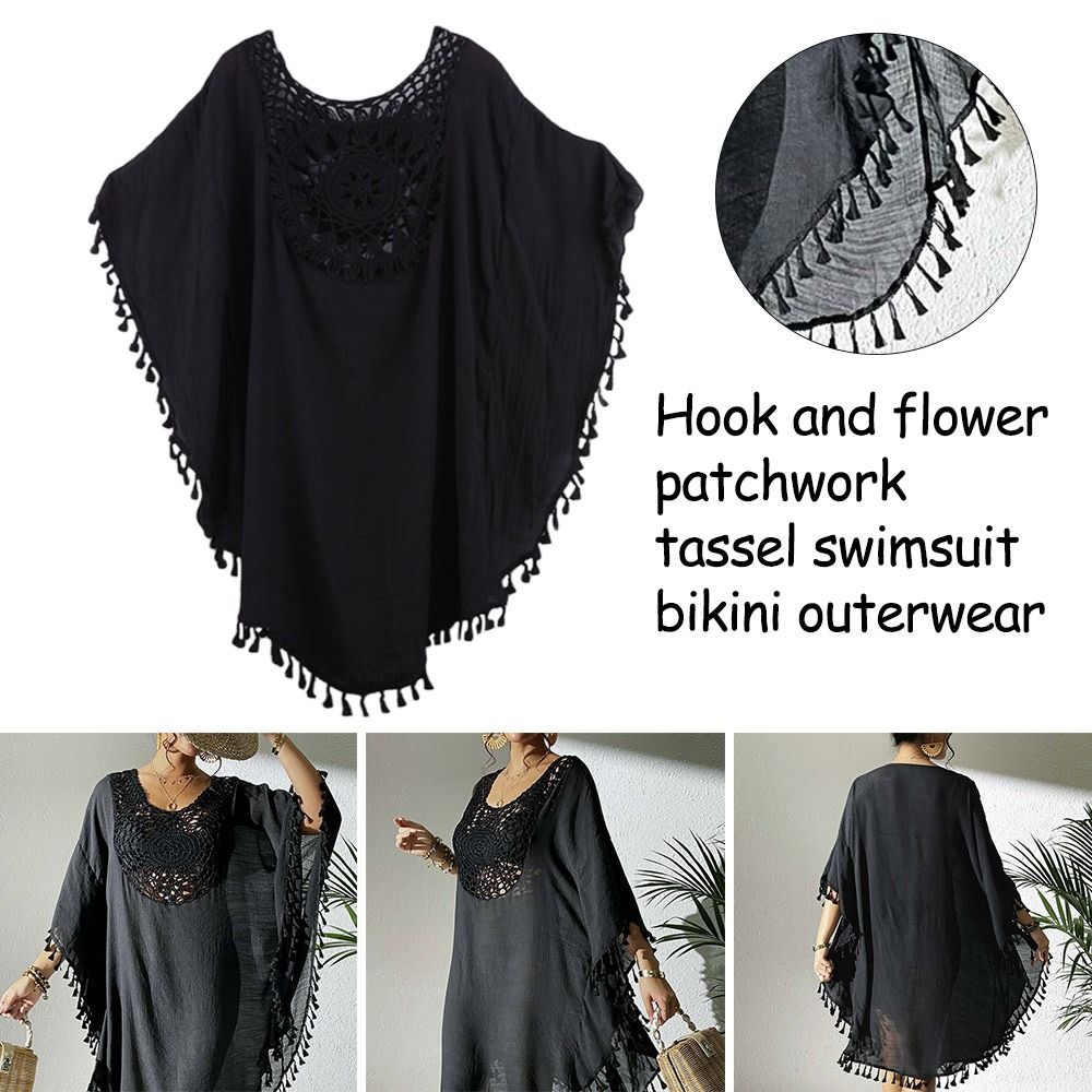 ชุดคลุมอาบน้ำแบบสี่เหลี่ยมคอเว - Cover Up Kaftan บทวิจารณ์และราคา