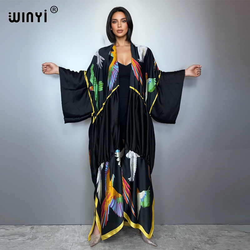 ชุดคลุมยาวสไตล์โบฮีเมียน WINYI - Cover Up Kaftan บทวิจารณ์และราคา