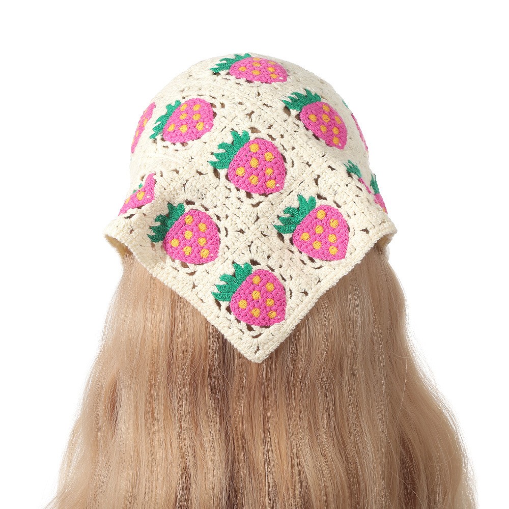 วินเทจทอผ้าถักดอกไม้สามเหลี่ยม - Headband Summer Knit บทวิจารณ์และราคา