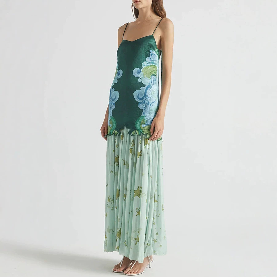 ชุดกระโปรง 2 ชิ้นสำหรับผู้หญิง - Midi Skirt Floral บทวิจารณ์และราคา