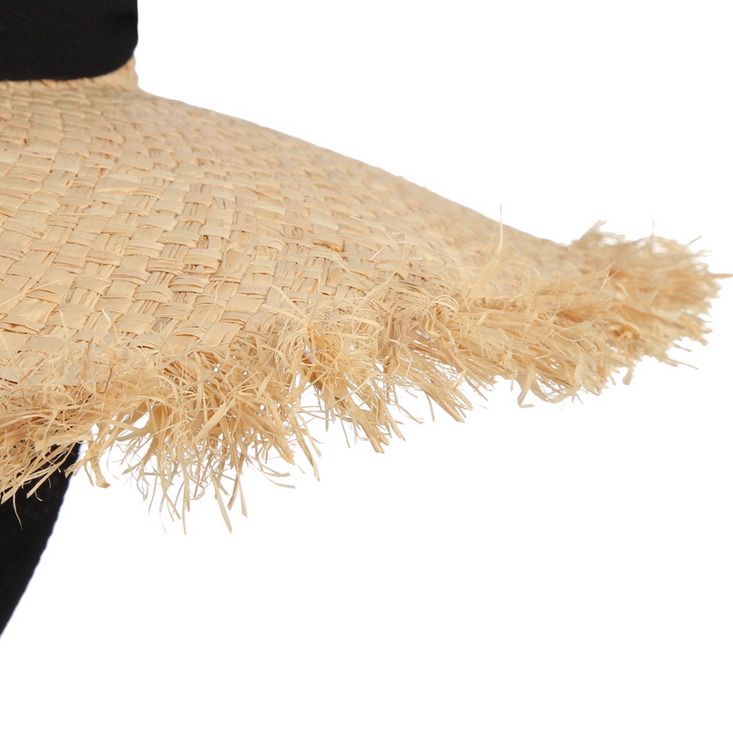 GEMVIE ทำด้วยมือ Raffia Straw  - Hat Floppy Wide บทวิจารณ์และราคา