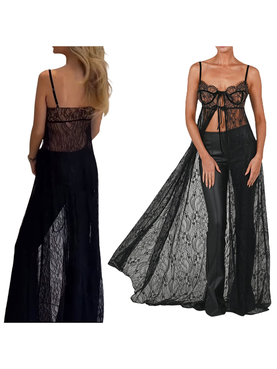 ชุดอาบน้ำเสื้อกิโมโนแขนกุดเซ็ก - Kimono Sheer Floral บทวิจารณ์และราคา