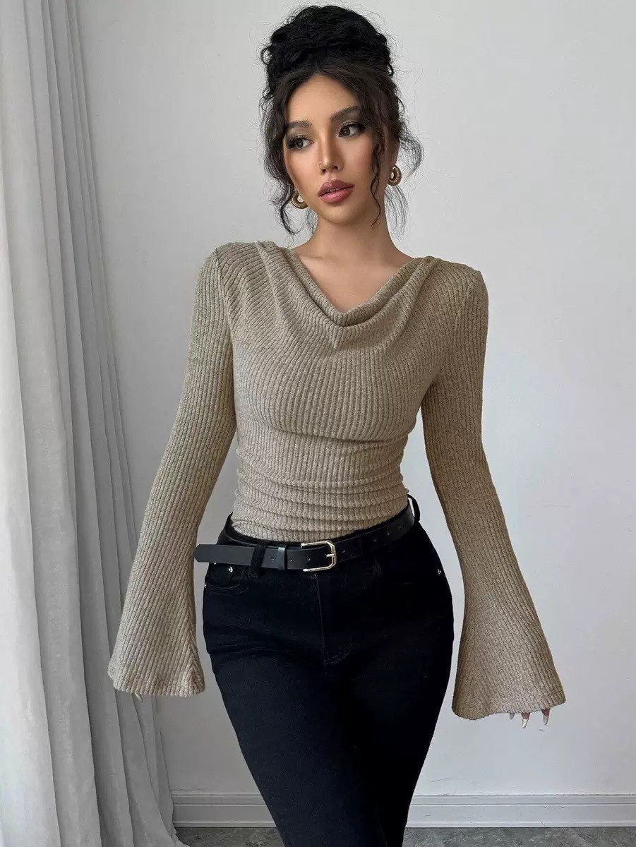 เสื้อผู้หญิงแบบเปิดไหล่ คอวัว  - Blouse Off Shoulder บทวิจารณ์และราคา