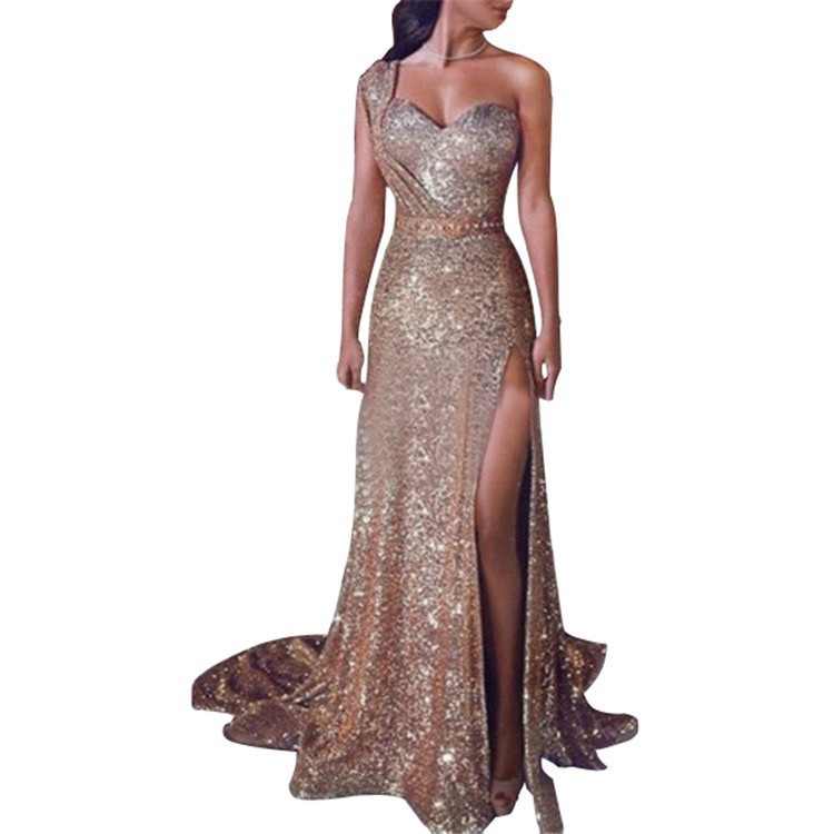 ชุดราตรีหรูหรา ชุดเดรสยาวแบบผู - Maxi Dress Halter บทวิจารณ์และราคา