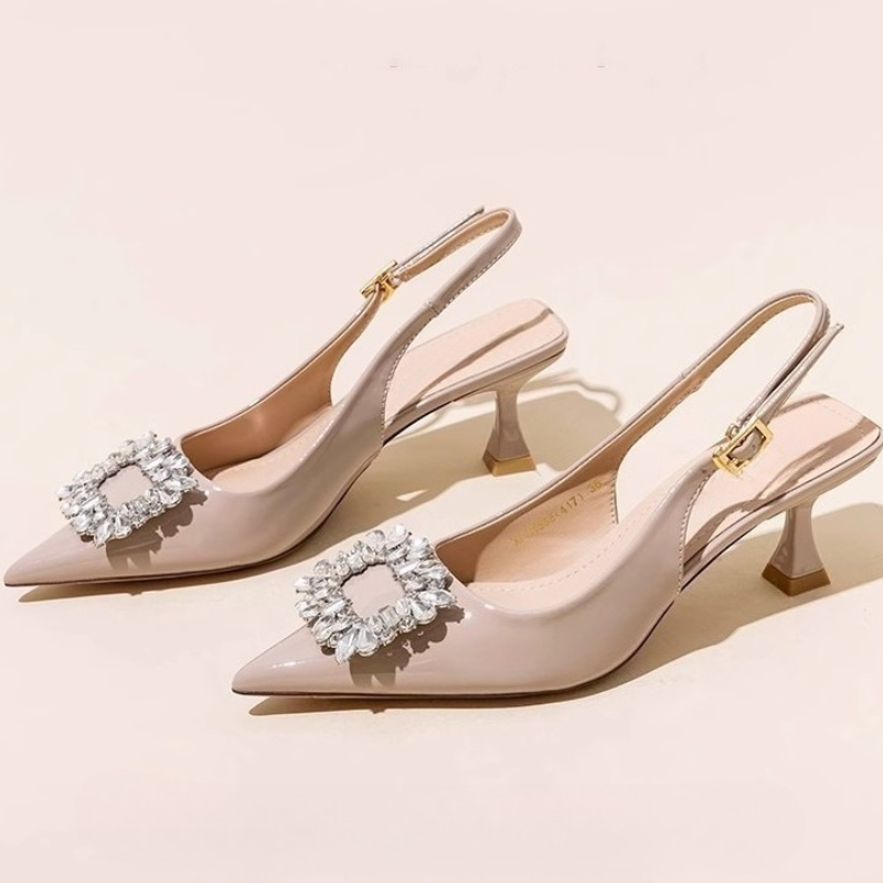 ฤดูร้อนผู้หญิงรองเท้าแตะรองเท้ - Sandal Strappy Heeled บทวิจารณ์และราคา