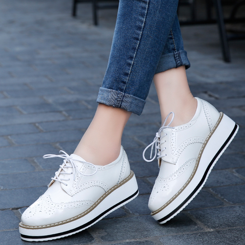 ผู้หญิง Loafers รองเท้าหนังหนา - Wedge Espadrille Women บทวิจารณ์และราคา