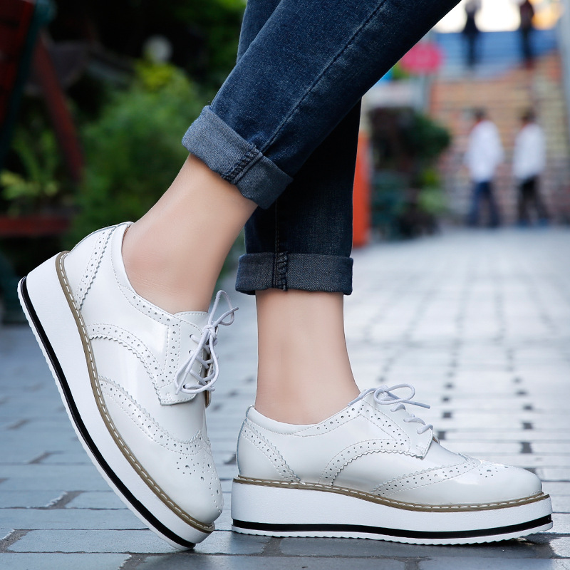 ผู้หญิง Loafers รองเท้าหนังหนา - Wedge Espadrille Women บทวิจารณ์และราคา