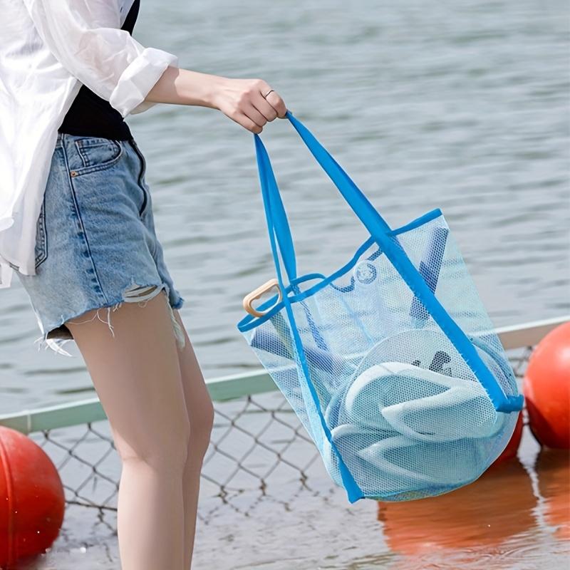 กระเป๋าชายหาดตาข่ายขนาดใหญ่หลา - Tote Bag Beach บทวิจารณ์และราคา
