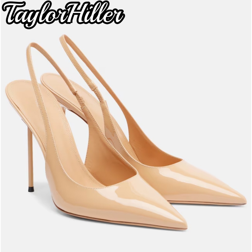 รองเท้าส้นสูงประดับเพชรแบบสายร - Sandal Strappy Heeled บทวิจารณ์และราคา