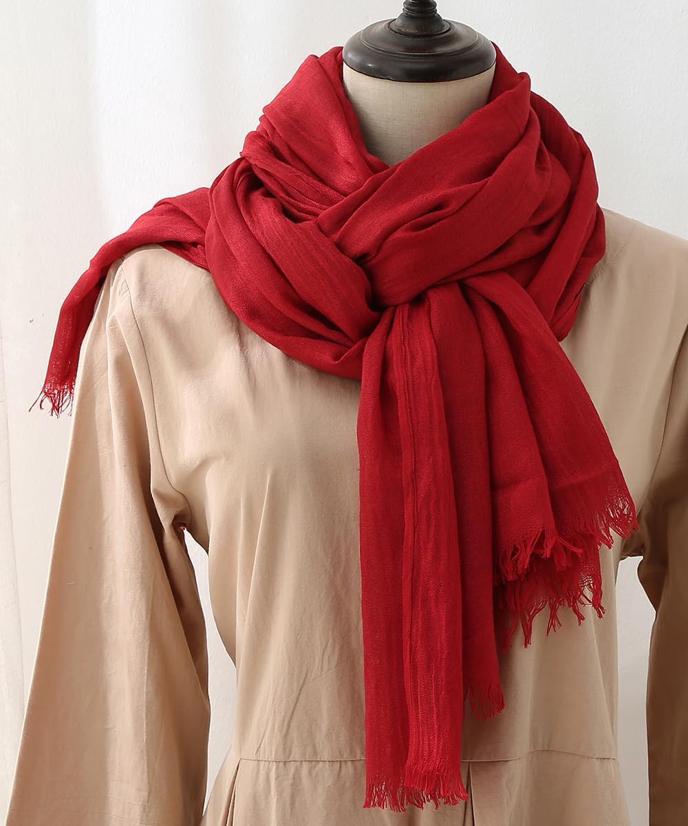 ผ้าคลุมไหล่เนื้อผ้าบางเบา ให้ค - Linen Dress Wrap บทวิจารณ์และราคา